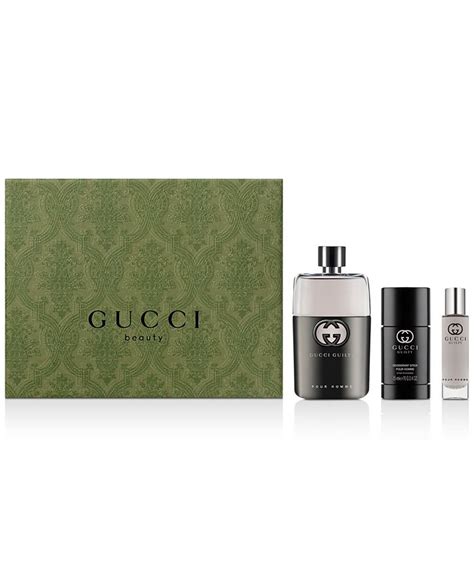 gucci guilty men's perfume set|gucci guilty perfume boots.